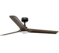 DC Ceiling Fan Heywood L Black with LED & Remote