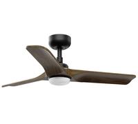 DC Ceiling Fan Heywood S Black with LED & Remote