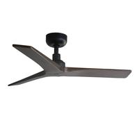 Faro Klim Small Black, Walnut DC Ceiling Fan 6 Speed