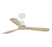 DC Ceiling Fan Lantau White / Pine with Remote