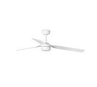 DC Ceiling fan Light LED Ceiling fan with Remote control & Timer Punt White [EEK: E]