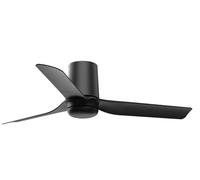 DC Ceiling Fan Mini Punt Tub Black with Remote