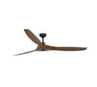 DC Ceiling Fan Morea Walnut with Remote