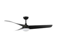 DC Ceiling Fan Osprey Black with LED & Remote