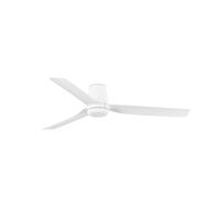 DC Ceiling Fan Punt Tub WH-WH with Remote