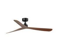 DC Ceiling Fan Rocker Black-Walnut with Remote