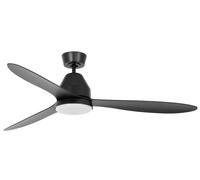 DC Ceiling Fan Whitehaven 142cm / 56" with LED Black