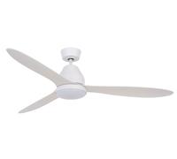 DC ceiling fan with LED light and remote Whitehaven Matt White 142 cm 56" [EEK: F]