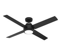 DC Ceiling Fan Greta Black with LED Light & Remote