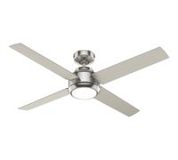 DC Ceiling Fan Greta Nickel with LED Light & Remote