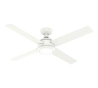 DC Ceiling Fan Greta White with LED Light & Remote