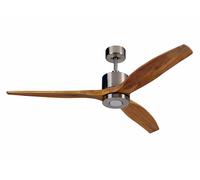 DC Ceiling Fan with Remote 6 Speeds Whisper Quiet Airfusion Akmani Chrome 152cm