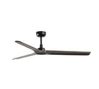 DC Ceiling fan with Remote control 132 cm 52" Heywood Black Quiet Fan with Timer
