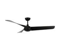 DC Ceiling Fan Osprey Black with LED & Remote