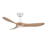 DC Ceiling fan with Remote control Eco Genuino White & Oak 122cm Quiet fan