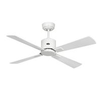 DC ceiling fan with Remote Control Eco Neo III White Light Grey 103 cm 41"