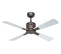 DC Ceiling fan with Remote control Indoor Eco Neo Bronze 103cm 41" Silver Wenge