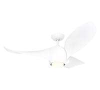 DC ceiling fan with Remote control LED Light fan Eco Helix White 132 cm 52" [EEK: F]