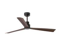 DC Ceiling fan with Remote control Nassau Brown 128cm 50" Fan without Lights