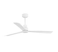DC Ceiling fan with Remote control Nassau White 128cm 50" Fan without Lights