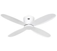 DC Ceiling fan with Remote Eco Plano 112 cm White Smart Fan with App control