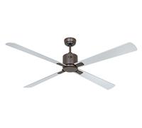 DC ceiling fan with Remote Indoor fan Eco Neo Chrome 152cm 60" Wenge Silver Grey