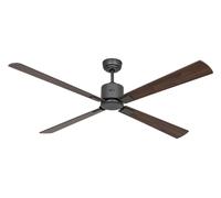 DC ceiling fan with Remote Indoor fan Eco Neo Grey 152 cm 60" Walnut Cherry