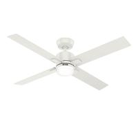 DC Ceiling fan with Remote Mila White 52" Energy-efficient Fan with LED Light