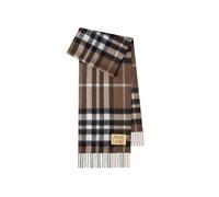 DC Check Cashmere Scarf Chocolate 167