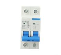 DC Circuit Breaker 2P DZ47-63Z 63A Frame 6A 16A 32A 63A Rated DC500V for PV Solar Power with Secure Guide Rail Fastening and Visual Indication (6A)