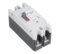 DC Circuit Breaker 2P Moulded Case High Performance Solar Energy Switch 160A 500V 20kA Breaking Capacity for Photovoltaic Wind Power Systems BMC Thermosetting Plastic