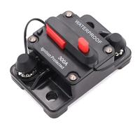 DC Circuit Breaker, DC Miniature Circuit Breaker Fuse Reset Waterproof IP67 Black 30A-300A for Boat Car(120A)