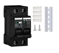 DC Circuit Breaker DZ47Z-2P for Solar Energy Storage Systems Featuring High Breaking Capacity and Long Service Life (30A)