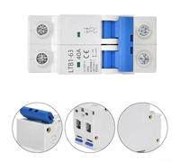 DC Circuit Breaker for Photovoltaic Applications 1000V Overload Protection Options (50A)