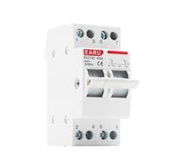 DC Circuit Breaker, Miniature Circuit Breaker 2P 40A 63A MTS Dual Power Manual Transfer Interlock Circuit Breaker Din Rail Isolating Discounnecting Switch(40A)