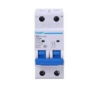 DC Circuit Breaker NB1-63DC 1P 2P 4P DC500V 6KA C1A 2A 3A 4A 5A 6A 10A 16A 20A 25A 32A 40A 50A 63A Mini(2P DC500V,40A)