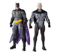 DC Collector Figures Pack of 2 Omega Unmasked & Batman Bloody)(Gold Label 18cm