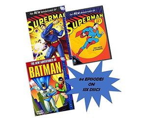 DC Comcis New Adventures DVD Collection: The New Adventures of Batman: The Complete Series / The New Adventures of Superman: The Complete Series (Seasons 1, 2 & 3)