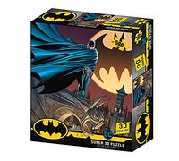 DC Comic BM32518 Batman - Signal 3D Effect Jigsaw Puzzle, Multicolour