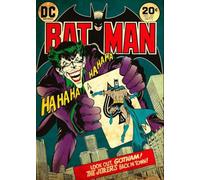 Dc Comic Book Batman Joker Poster Vintage Classic Retro Wall Art Home Decor Print A4