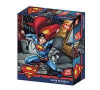 DC Comic SM32523 Superman Strength 3D Effect Jigsaw Puzzle, Multicolour