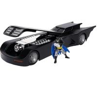 DC Batman: The Animated Series - 1:24 Batmobile Die-Cast Car & Batman Figure [Ne