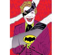 DC Comics 1966 Batman And Joker Canvas Print, 60 x 80 cm