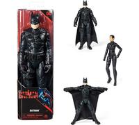 DC Comics 6060653 30 cm Action Figure in Authentic Movie Look, Wingsuit Batman or Selina Kyle, Various Designs