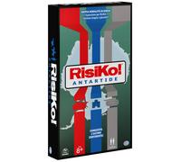 EDITRICE GIOCHI, Risiko! Antarctica, Strategy Game, 2 Games in Box in 1 for Challenges Between Friends and Family, Board Games for Adults and Children, Risk Expansion and Single Game,