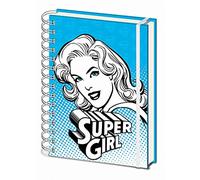 DC Comics A5 SR72117 "Supergirl" Notebook - Blue