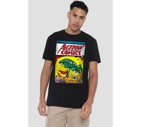 DC Comics Action Comics Issue 1 T-Shirt, Black | Size: 4XL DC Comics Black 4XL
