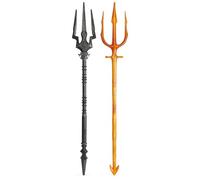 DC Comics, Aquaman and Black Manta Tridents, 89cm, Film Styling, Super Hero Costume, Kids’ Roleplay for Boys and Girls Aged 4+