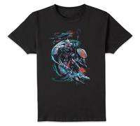 DC Comics Aquaman Black Manta & Ocean Master Men's T-Shirt - Black | Size: Small DC Comics Black S