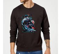 DC Comics Aquaman Black Manta & Ocean Master Sweatshirt - Black | Size: Large DC Comics Black L